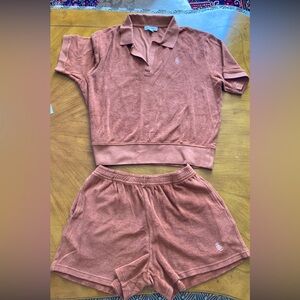 Sporty and Rich Terry Cloth Set